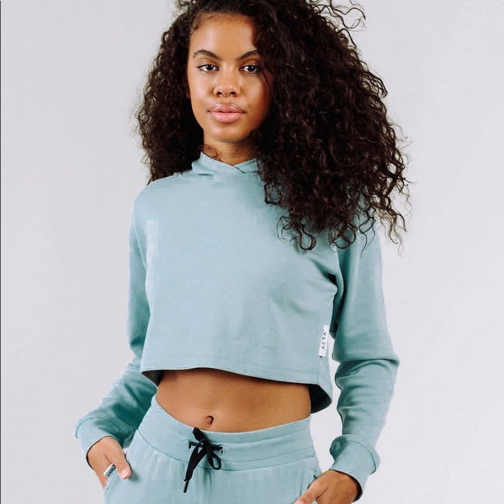 Acta (formerly Kora) cropped hoodie